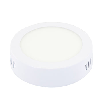 Luminario 6w Soberponer Redondo Calido