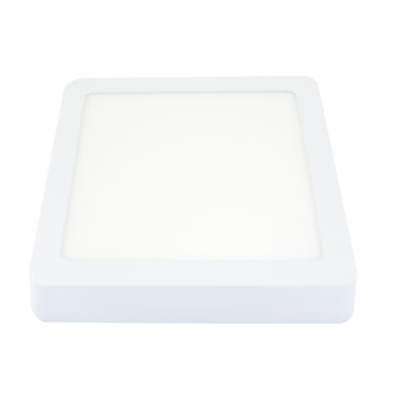 Luminario 12w Sobreponer Cuadrado Frio - 0