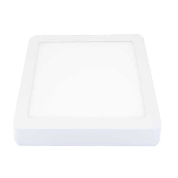 Luminario 12w Sobreponer Cuadrado Frio