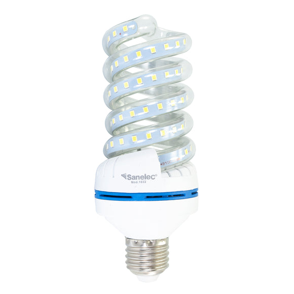 Foco 15w Espiral Led L.Fria