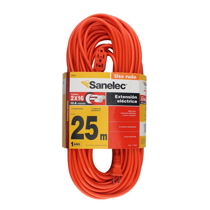 Extensión 25 m Naranja