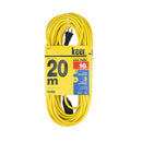 Extensión 20 m Uso Rudo Amarilla-1