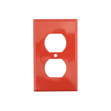 Placa Duplex Naranja