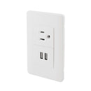 Placa 1 Contacto y 2 USB-1