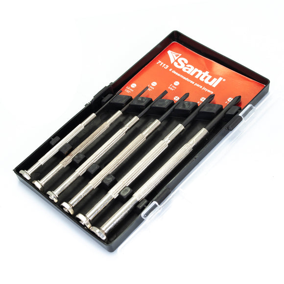 Desarmador de Joyero Juego C/6 pz