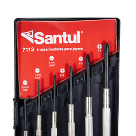 Desarmador de Joyero Juego C/6 pz - 0