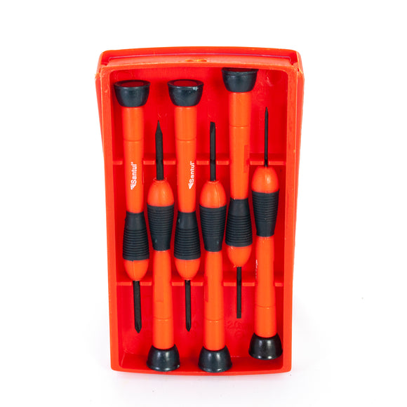 Desarmador de Joyero Juego C/6 pz  c/Estuche