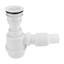 Cespol  1 1/4  de PVC con Trampa para Lavabo-1