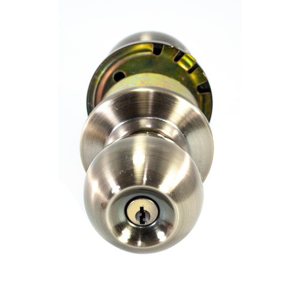 Cerradura Latón Antiguo P/Recamara