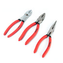 Juego de 3 Pinzas con Mangos de Vinil-1