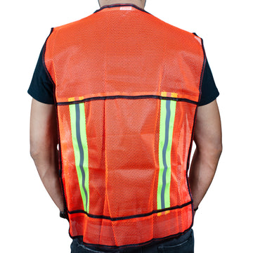 Chaleco de Seguridad Malla Naranja - 0