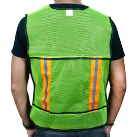 Chaleco de Seguridad Malla Verde - 0