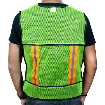 Chaleco de Seguridad Malla Verde - 0