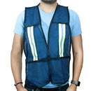 Chaleco de Seguridad Malla Azul-3