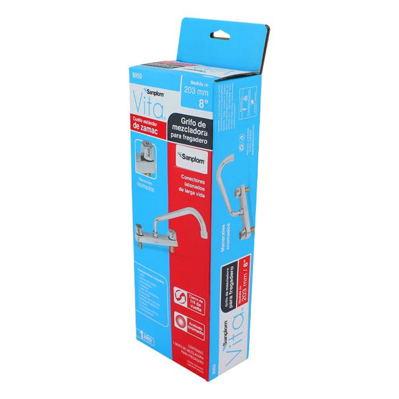 Mezcladora para Fregadero Cuello Largo