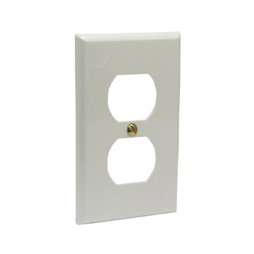 Placa Duplex Blanca Samy