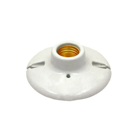 Soquet 4" Redondo de Porcelana