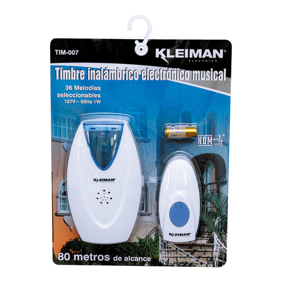 Timbre Inalambrico 30 Melodías Kleyman