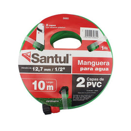 Manguera 1/2" 2 Capas de  PVC 10 m - 0